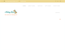 Tablet Screenshot of makingfacesbykarel.com